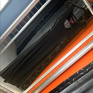 Sugar & Spice Noir Midnight Open-Back Sleeveless Maxi Dress 🥂